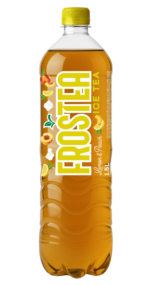 Frostea Lemon Peach Frostea 1.5L bottle