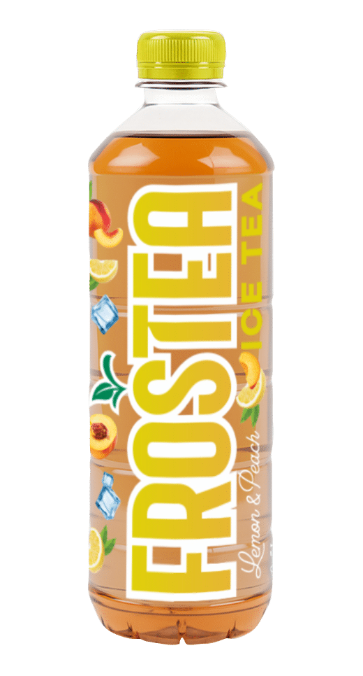 Frostea Lemon Peach Frostea 0.5L bottle
