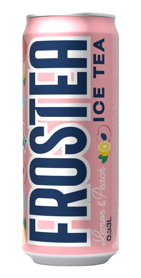 Frostea Lemon Peach bottle