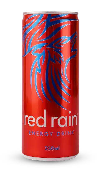 Red Rain Energy Drink Red Rain 0.33L bottle