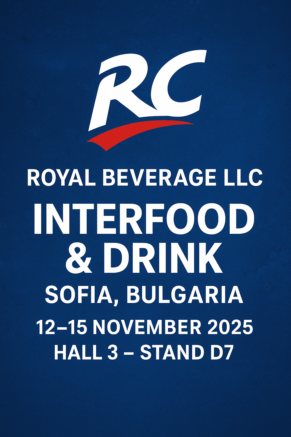 Royal Beverage LLC to Showcase at Interfood & Drink 2025 in Sofia image