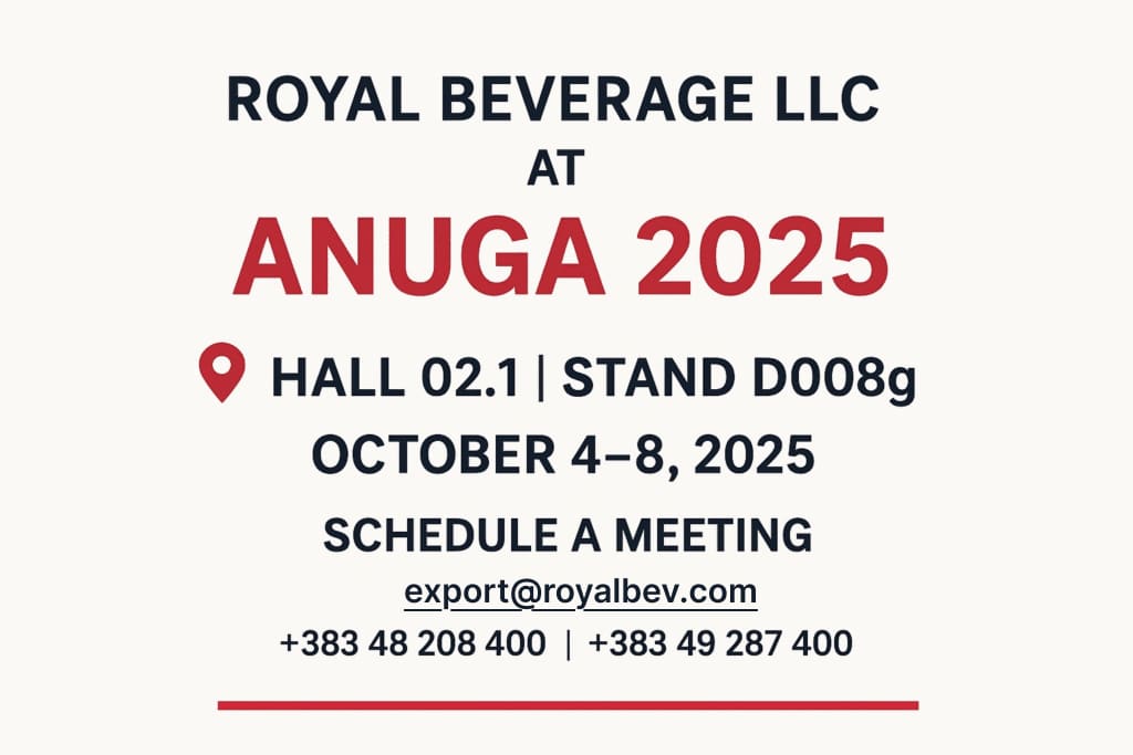 Royal Beverage LLC at ANUGA 2025 – Let’s Meet in Cologne! image